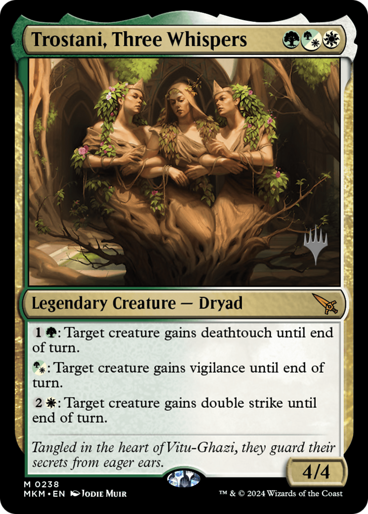 Trostani, Three Whispers (PPMKM-238P) - mythic