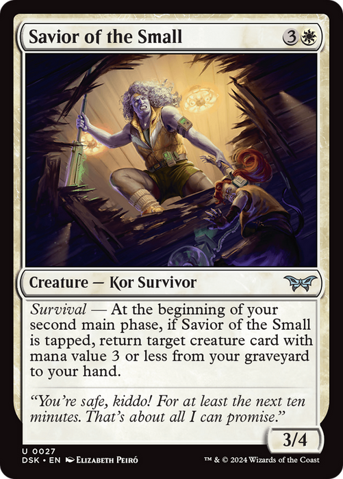 Savior of the Small (DSK-027) - uncommon - Foil