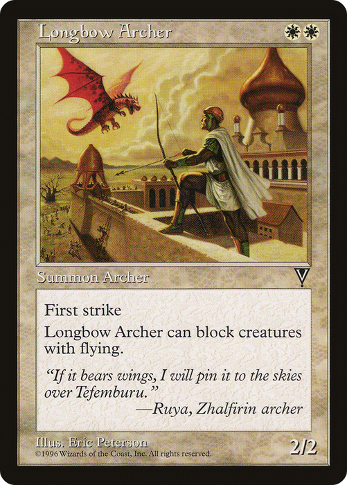 Longbow Archer (VIS-012) - uncommon