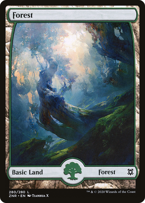 Forest (ZNR-280) - common: (Full Art)