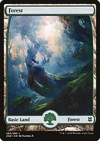 Forest (ZNR-280) - common: (Full Art) - Foil