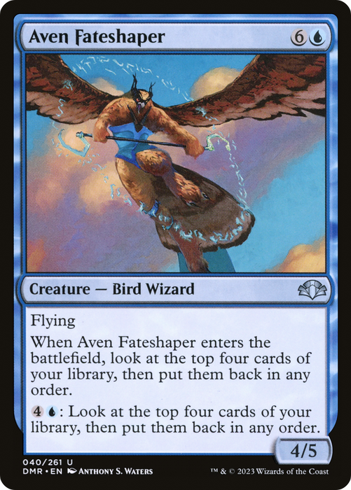 Aven Fateshaper (DMR-040) - uncommon - Foil