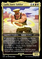 Immard, the Stormcleaver (SLD-434) - rare / Guile, Sonic Soldier