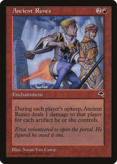 Ancient Runes (TMP-161) - uncommon
