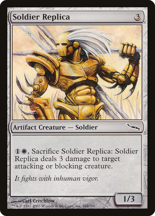 Soldier Replica (MRD-244) - common - Foil