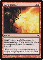 Dark Temper (CON-061) - common - Foil
