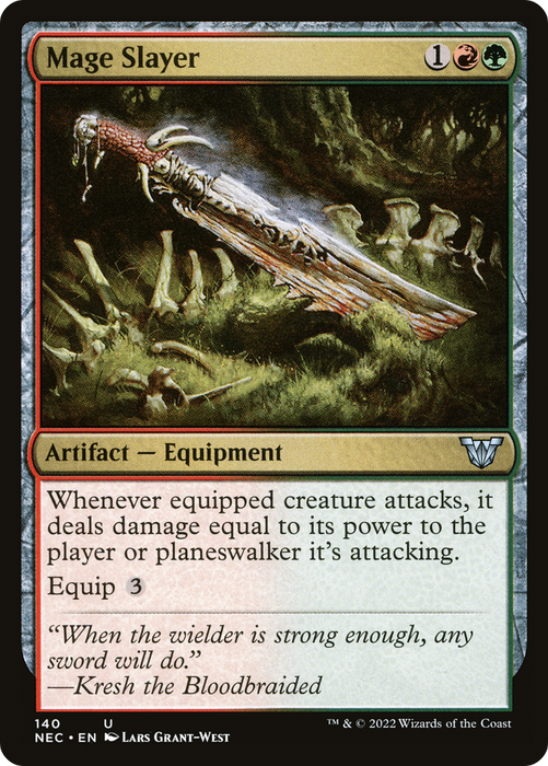 Mage Slayer (NEC-140) - uncommon