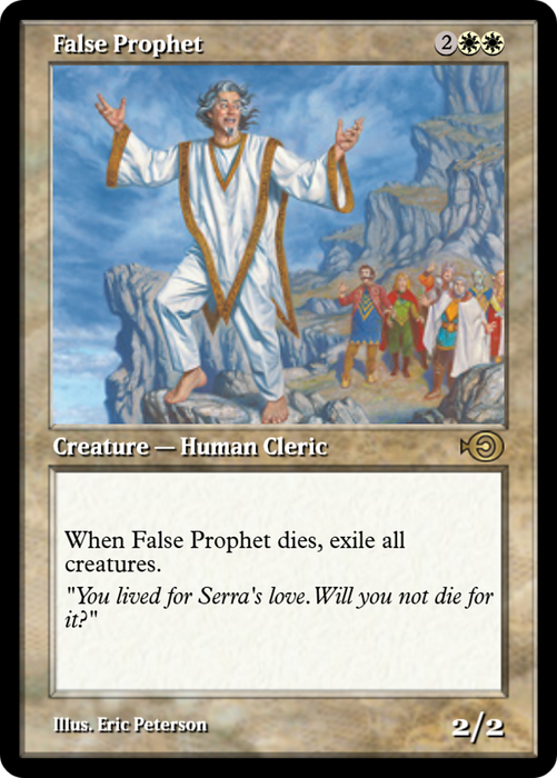False Prophet (PRM-32200) - rare - Foil