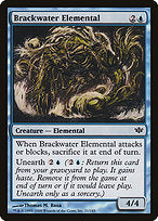 Brackwater Elemental (CON-021) - common