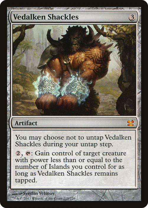 Vedalken Shackles (MMA-218) - mythic