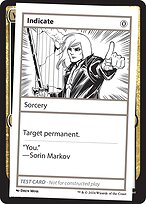 Indicate (MB2PC-265) - rare