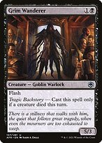 Grim Wanderer (AFR-107) - uncommon - Foil