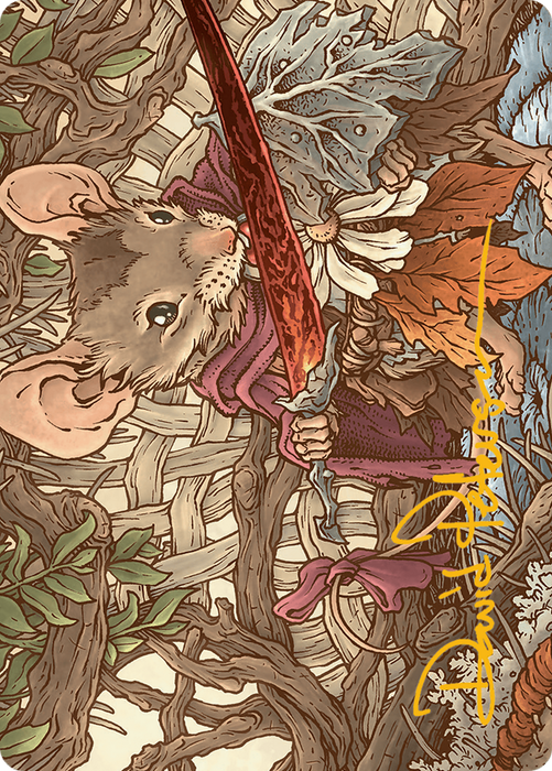 Mabel, Heir to Cragflame // Mabel, Heir to Cragflame (ABLB-045) - common (Borderless)