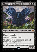 Maha, Its Feathers Night (PPBLB-100P) - mythic