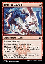Taste for Mayhem (RVR-127) - common - Foil