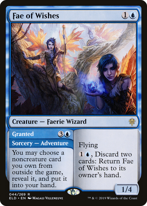 Fae of Wishes // Granted (ELD-044) - rare - Foil