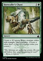 Horncaller's Chant (RVR-147) - common - Foil