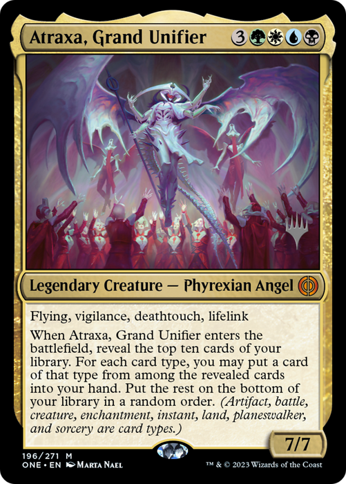 Atraxa, Grand Unifier (PPONE-196P) - mythic