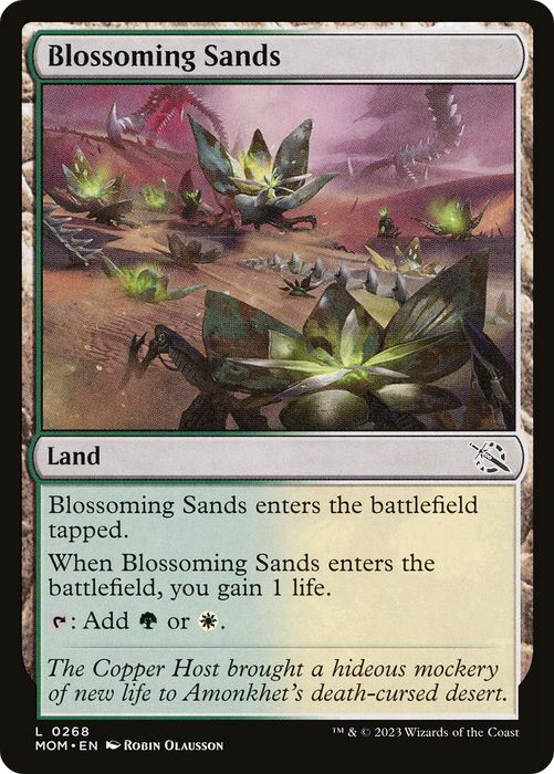 Blossoming Sands (MOM-268) - common - Foil