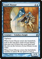 Court Hussar (CMD-043) - uncommon