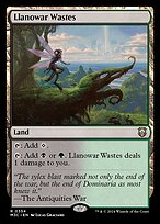 Llanowar Wastes (M3C-354) - rare - Foil