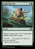 Staggering Size (LCI-214) - common