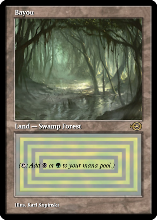 Bayou (PRM-43604) - rare - Foil