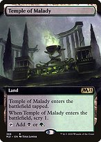 Temple of Malady (M21-388) - rare: (Extended Art)
