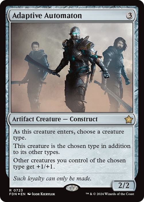 Adaptive Automaton (FDN-723) - rare - Foil