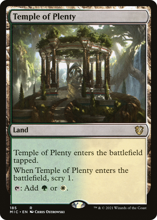 Temple of Plenty (MIC-185) - rare