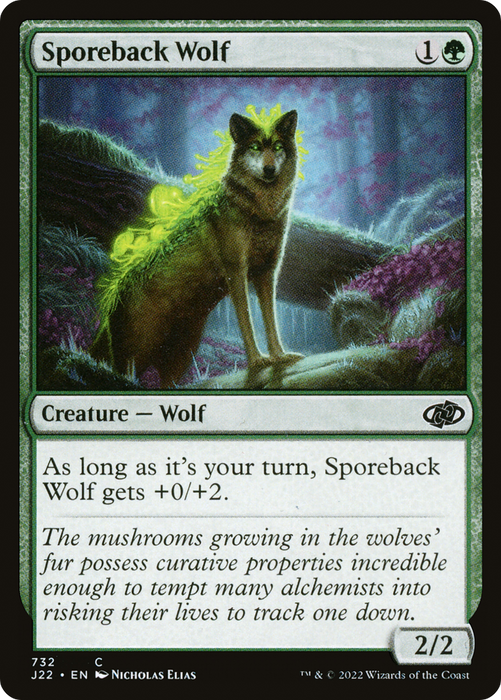 Sporeback Wolf (J22-732) - common