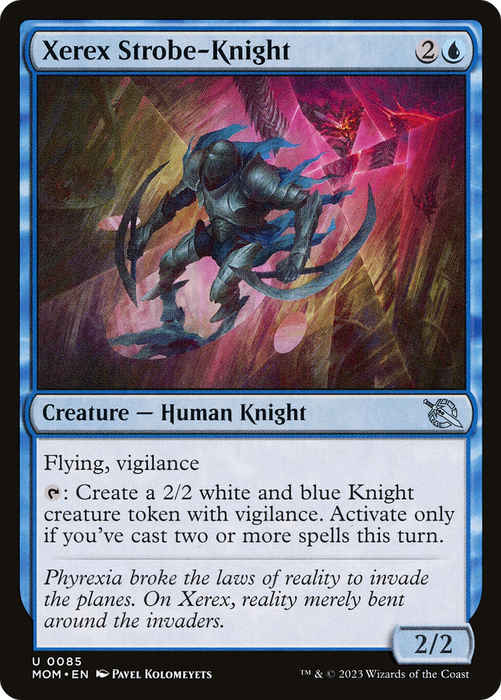Xerex Strobe-Knight (MOM-085) - uncommon - Foil