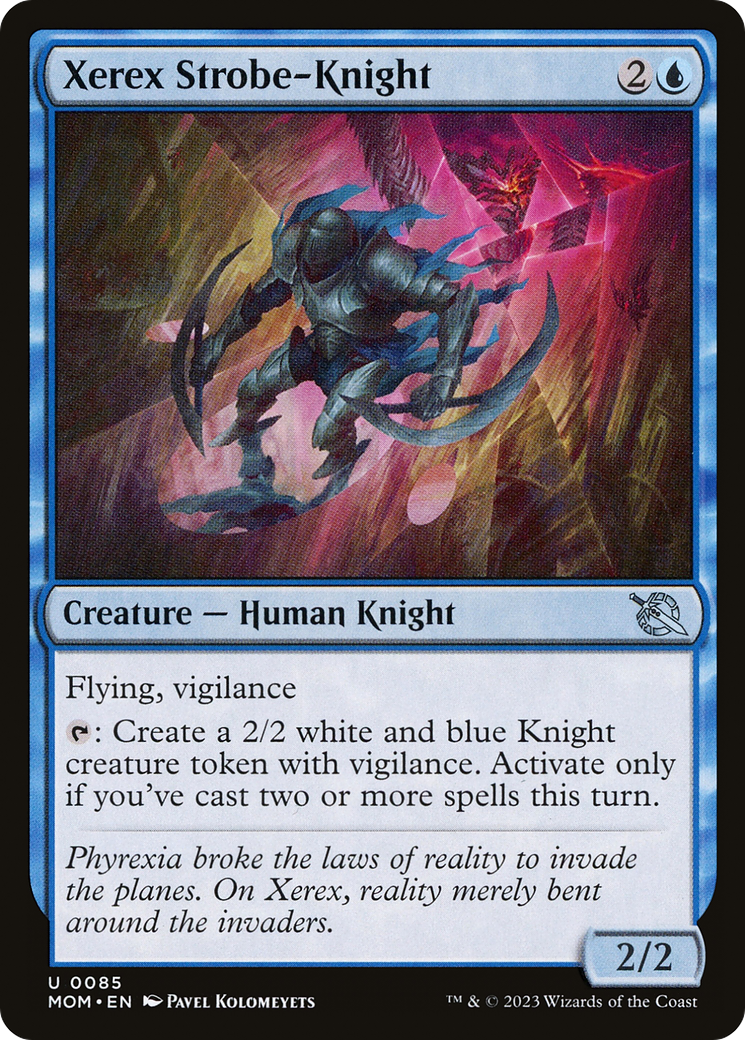 Xerex Strobe-Knight (MOM-085) - uncommon
