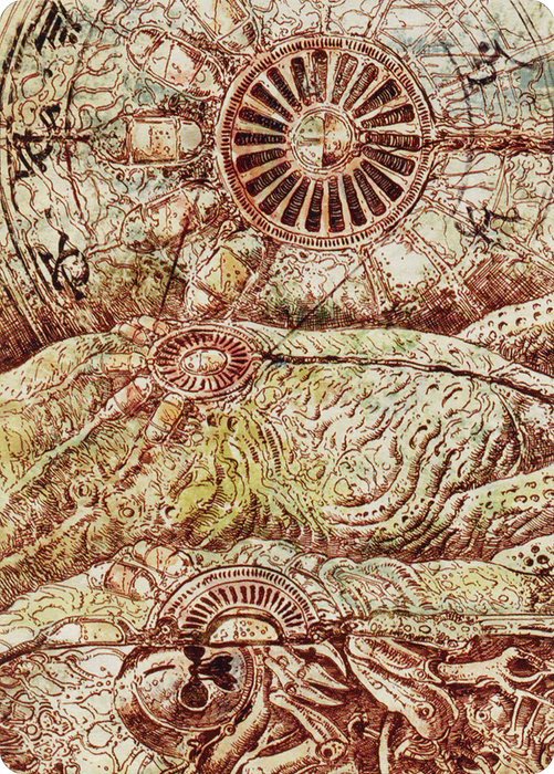 Phyrexian Processor // Phyrexian Processor (ABRO-070) - common (Borderless) - Foil