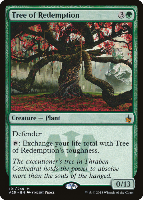 Tree of Redemption (A25-191) - mythic - Foil