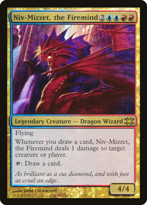 Niv-Mizzet, the Firemind (DRB-011) - rare - Foil