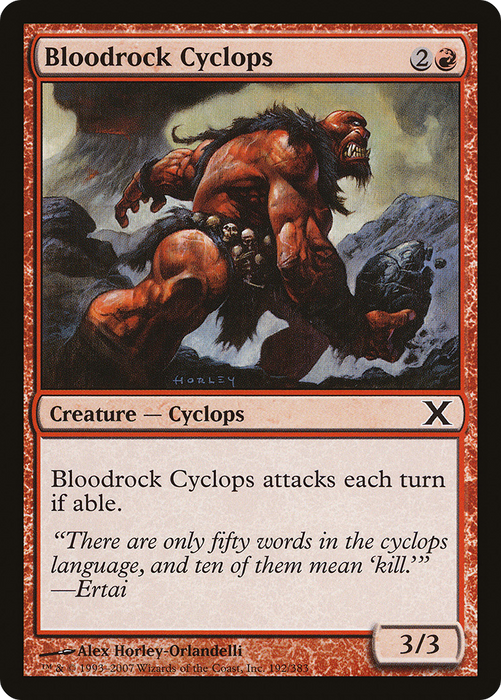 Bloodrock Cyclops (10E-192) - common