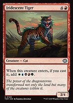 Iridescent Tiger (TDM-109) - uncommon - Foil