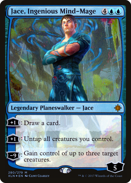 Jace, Ingenious Mind-Mage (XLN-280) - mythic - Foil