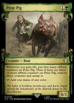 Prize Pig (LTC-445) - rare: (Showcase) - Foil