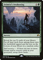 Animist's Awakening (ORI-169) - rare - Foil