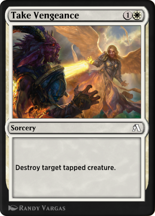 Take Vengeance (XANA-013) - common