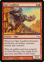 Ogre Leadfoot (MRD-102) - common - Foil