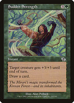 Sudden Strength (JUD-132) - common - Foil