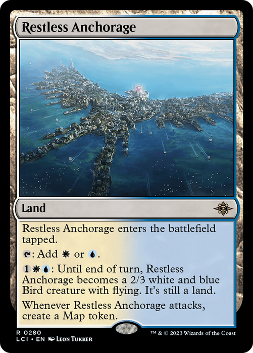 Restless Anchorage (LCI-280) - rare - Foil