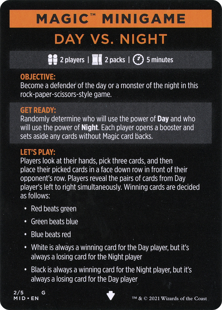 Day Vs. Night // Day vs. Night (cont'd) (MMID-002) - common