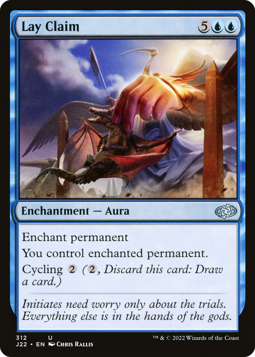 Lay Claim (J22-312) - uncommon
