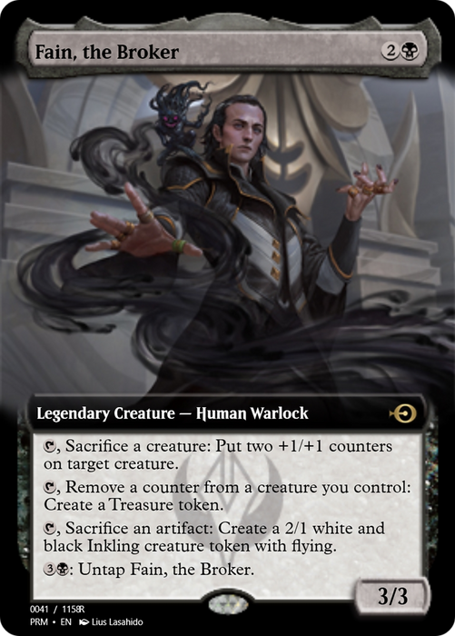 Fain, the Broker (PRM-90054) - rare - Foil