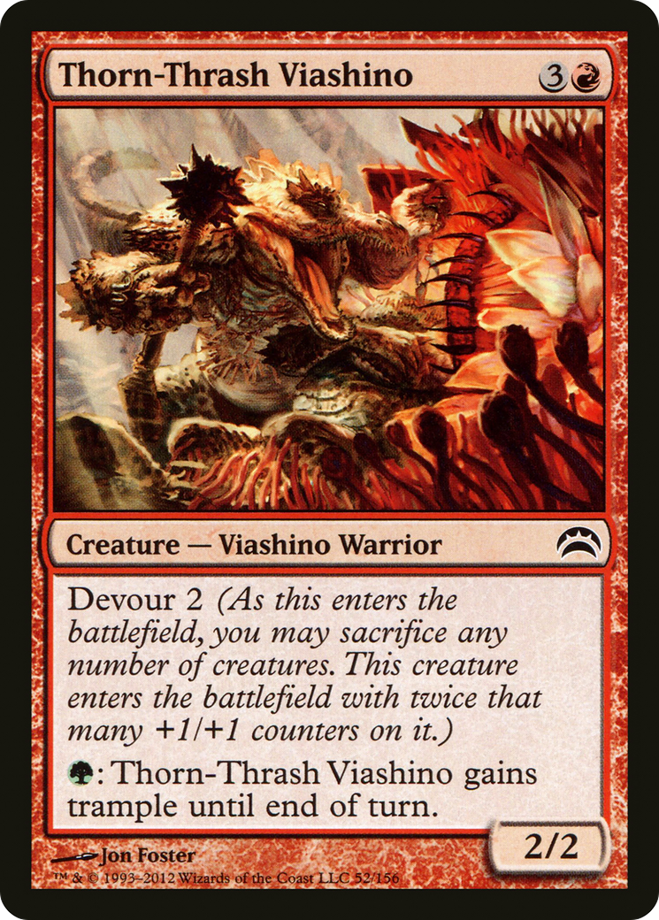 Thorn-Thrash Viashino (PC2-052) - common - Foil
