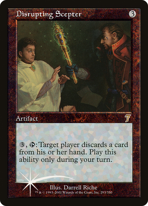 Disrupting Scepter (7ED-293★) - rare - Foil